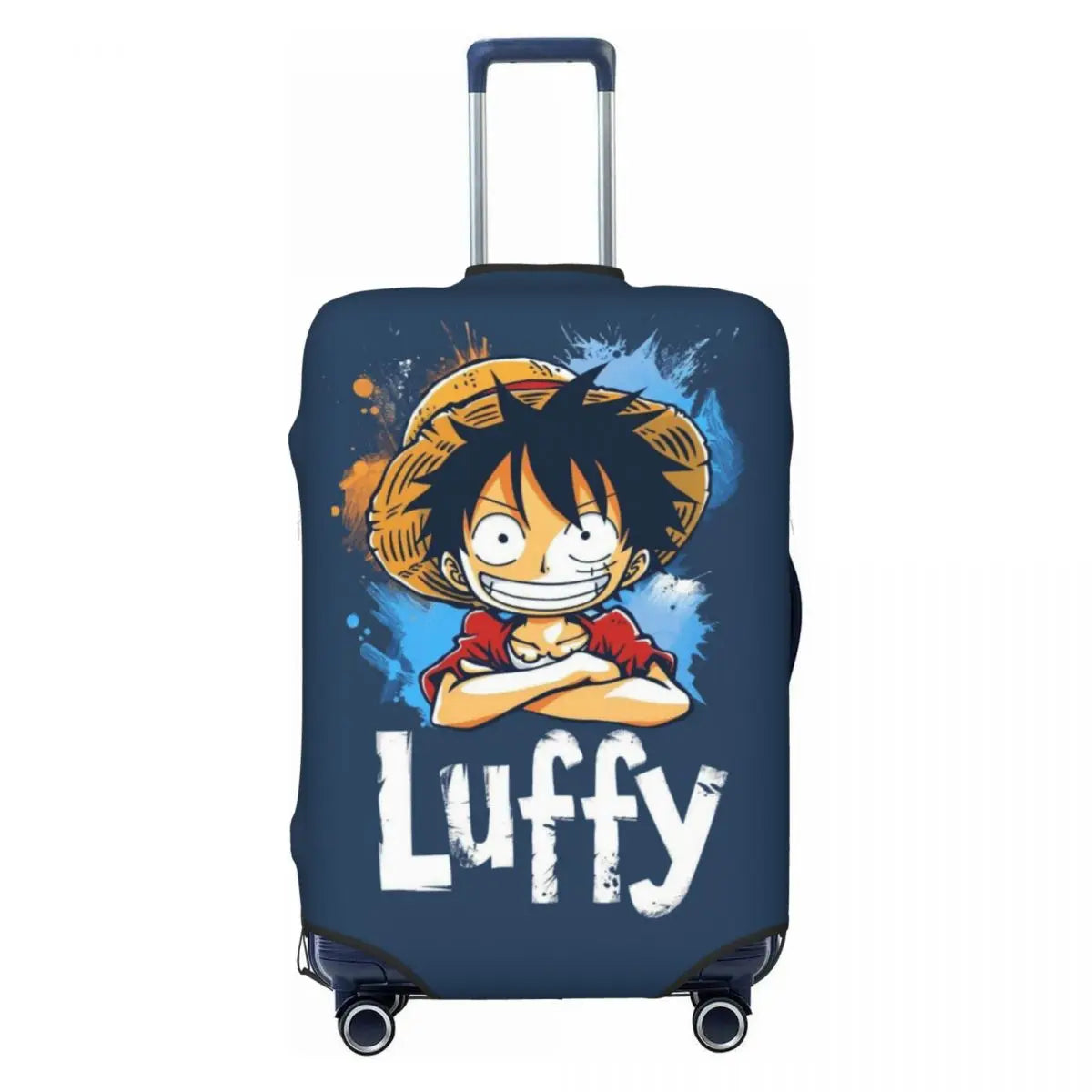 One Piece-kofferhoes - portret van Monkey D. Luffy in focus