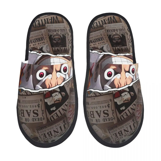 One Piece-pantoffels - ontwerp van Sabo, Luffy & Ace (broers)