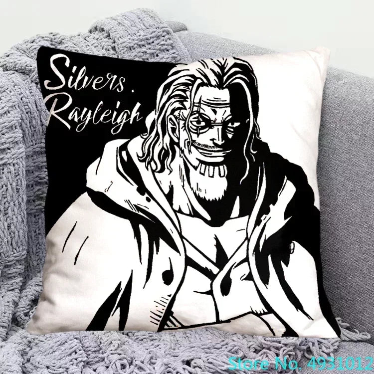 One Piece-kussenhoes - Silvers Rayleigh (Donkere Koning)