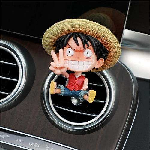 One Piece-autoaccessoire - Luffy-figuur voor het ventilatierooster