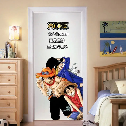 One Piece-wandtapijt – Wanted-poster van Luffy en Zoro (Wano Kuni)