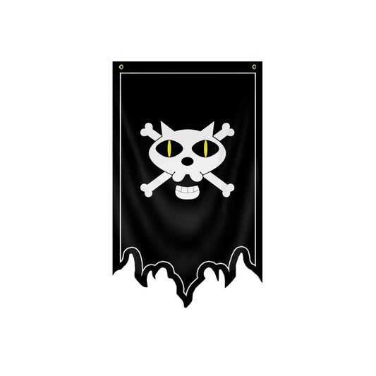 One Piece-vlag - Jolly Roger van Trafalgar Law