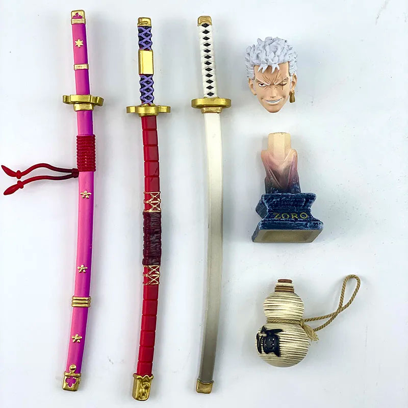 One Piece-figuur - Roronoa Zoro (groene effecten) (36cm)