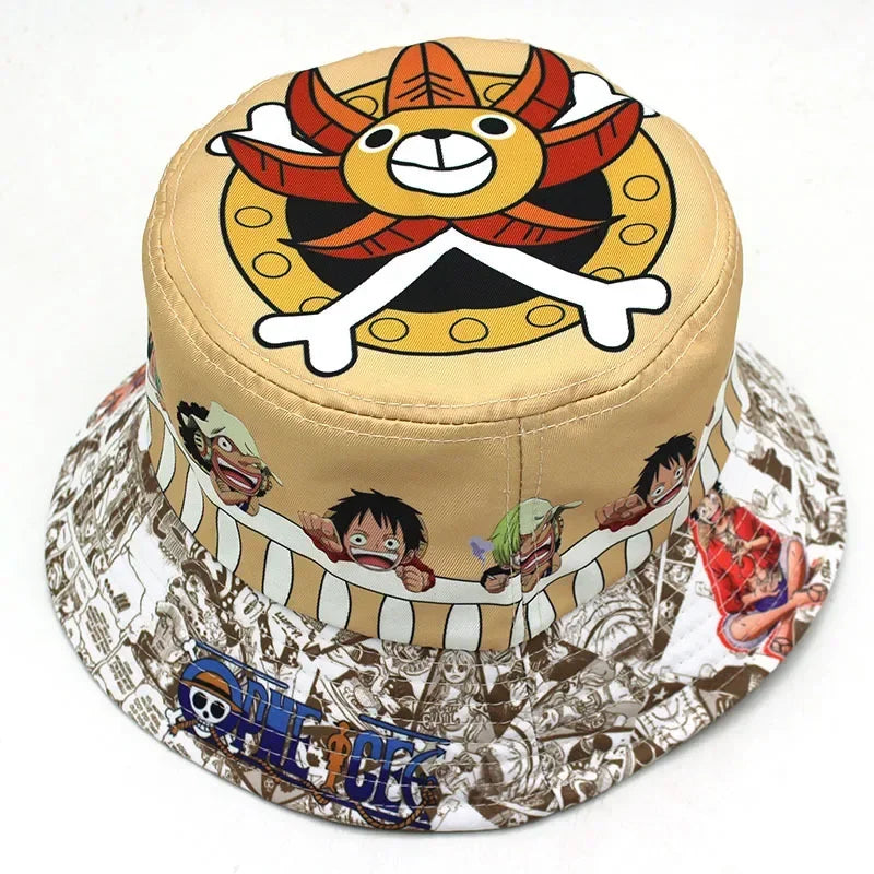 One Piece-bucket hat - all-overprint van de Strohoeden-bemanning