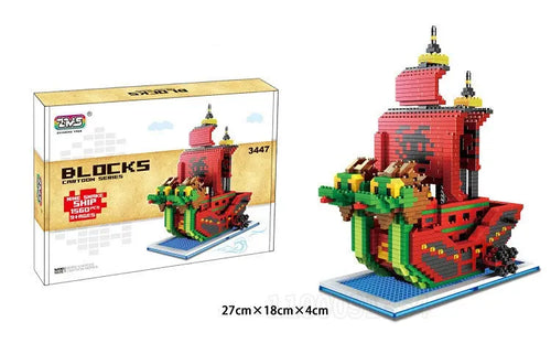 Lego One Piece - schip Moby Dick (Witbaard)