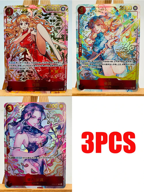 Speciaal pack One Piece TCG - trio Boa Hancock & Nami (3 stuks)
