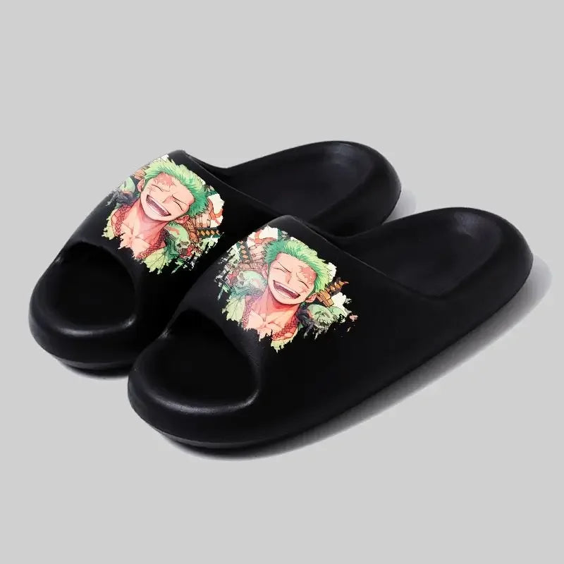 One Piece-slippers - Luffy glimlach