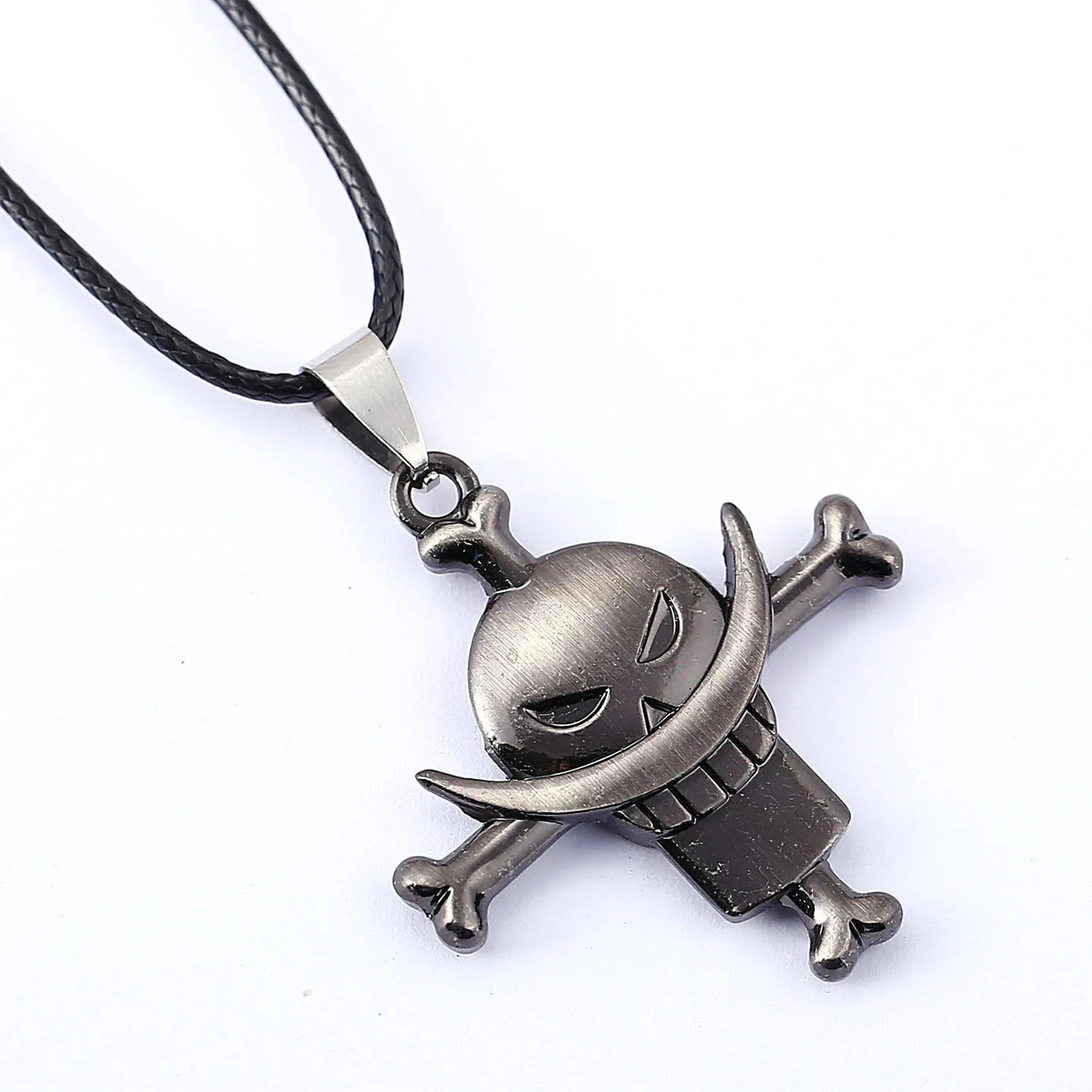 One Piece-ketting - Jolly Roger-hanger van Edward Newgate (Witbaard)
