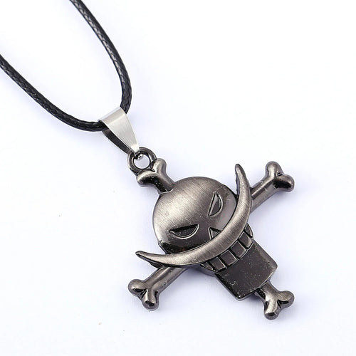 One Piece-ketting - Jolly Roger-hanger van Edward Newgate (Witbaard)