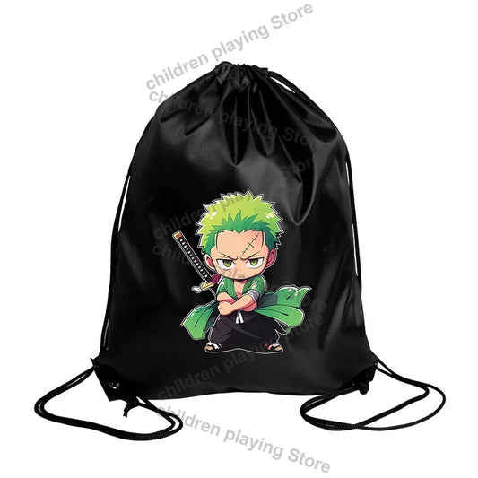 One Piece-schoudertas – Boze illustratie van Zoro
