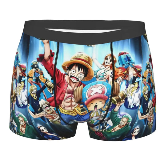 Boxershort - Hemelsblauwe bemanning