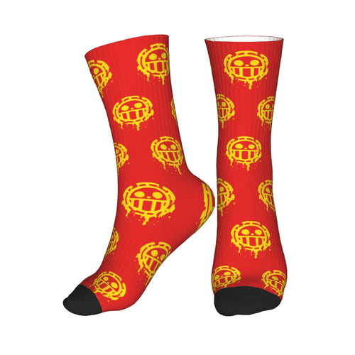 Sokken - Luffy Gear 5 rood