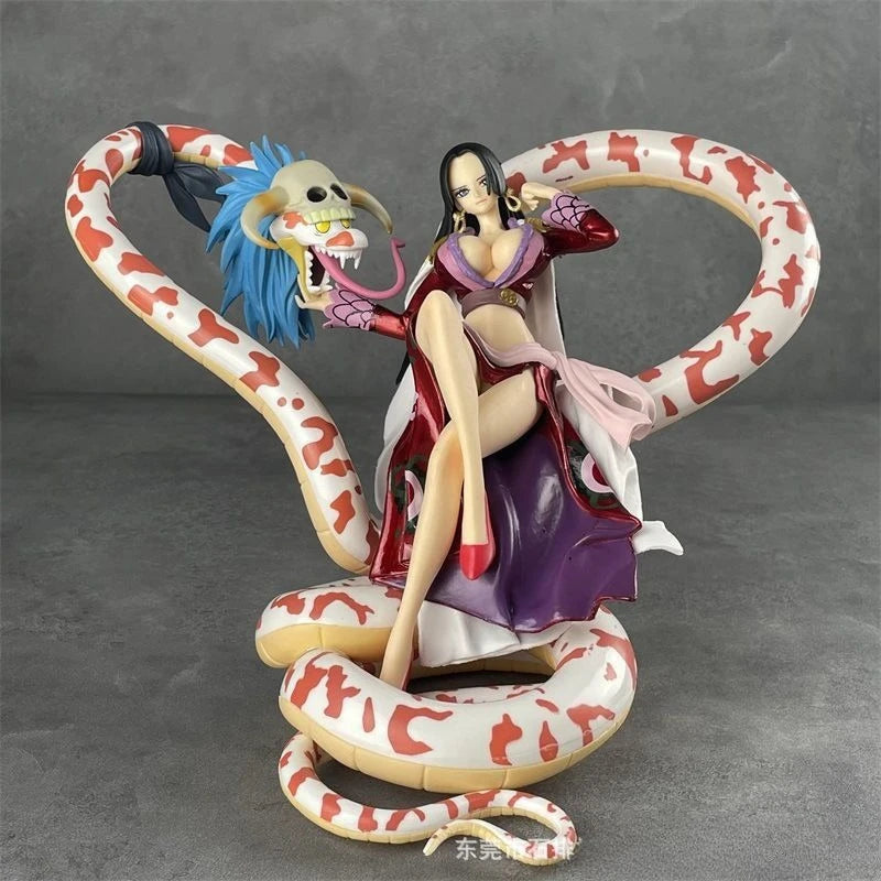 One Piece-figuurtje - Boa Hancock met Salome (deluxeversie)