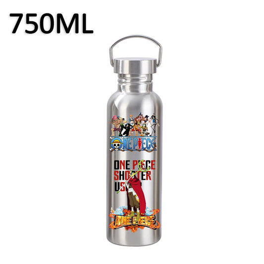 One Piece-drinkfles 750ml – Monkey D. Luffy in Gear-stijl