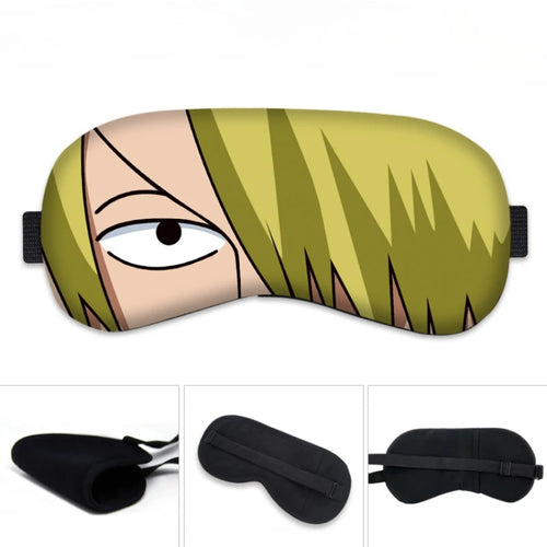 One Piece-slaapmasker - Ontwerp met de ogen van Vinsmoke Sanji