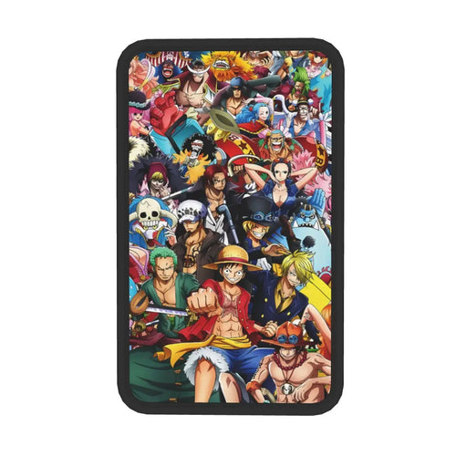 One Piece-armsteunhoes - Illustratie van de volledige bemanning (middenconsole)