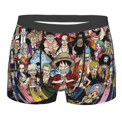 Boxershort - Dichte bemanningscollage