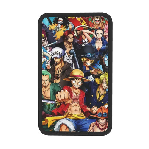 One Piece-armsteunhoes - Collage van bemanningsportretten in hoge definitie