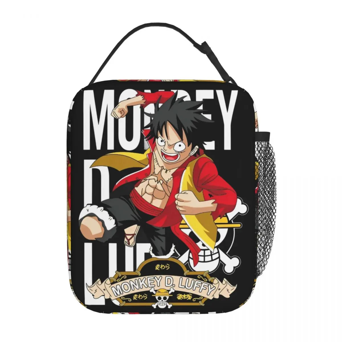 One Piece-koeltas – One Piece-bemanning in anime-illustratie