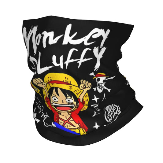One Piece-colsjaal - Monkey D. Luffy-tekst