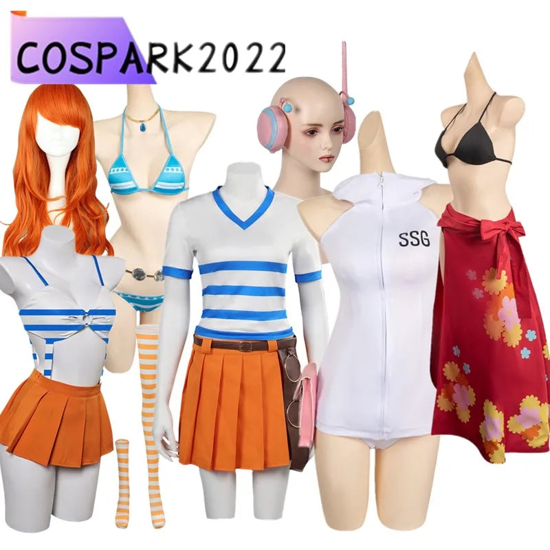 One Piece-cosplaykostuum - Nami-outfit (Whole Cake Island-versie)