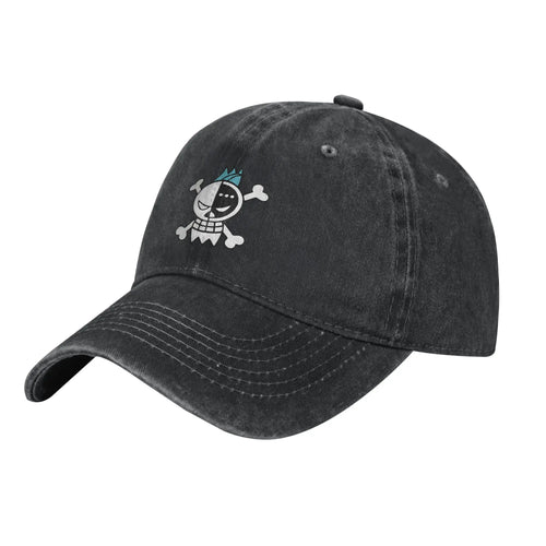 One Piece-pet - Dad hat grijze piraat