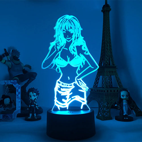 One Piece LED-nachtlamp - Nami Navigatrice (Blauw)
