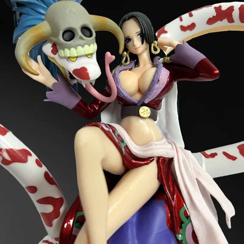 One Piece-figuurtje - Boa Hancock met Salome (deluxeversie)