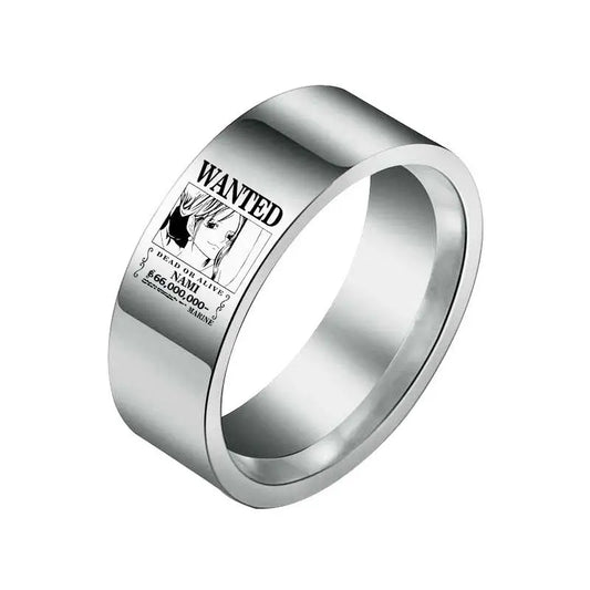 Ring One Piece - Wanted Nami