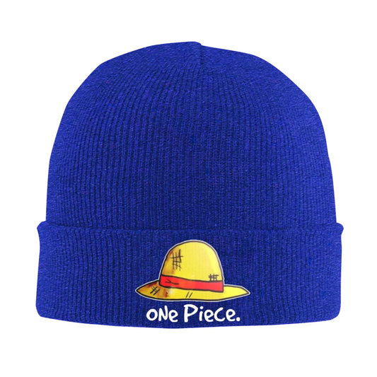 One Piece-muts - omslag geborduurd koningsblauw
