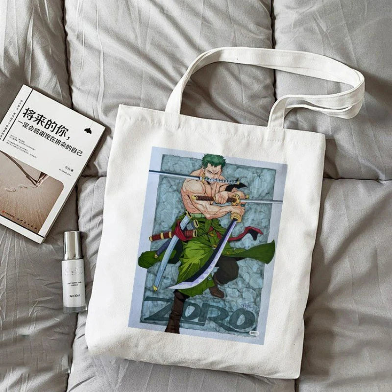 One Piece-draagtas – Zoro in gevecht met zwaard