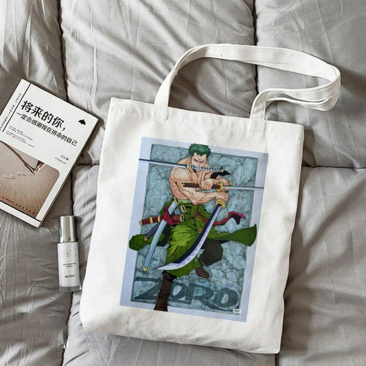 One Piece-draagtas – Zoro in gevecht met zwaard