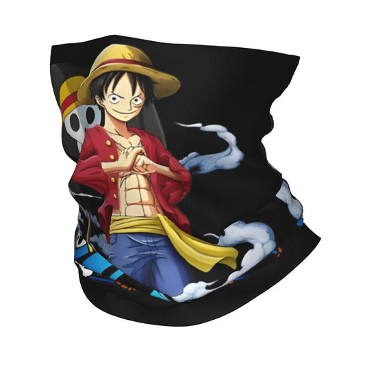 One Piece-colsjaal - Luffy in kapiteinscape