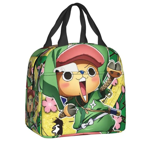 One Piece-koeltas – Tony Tony Chopper in avontuurlijk groen
