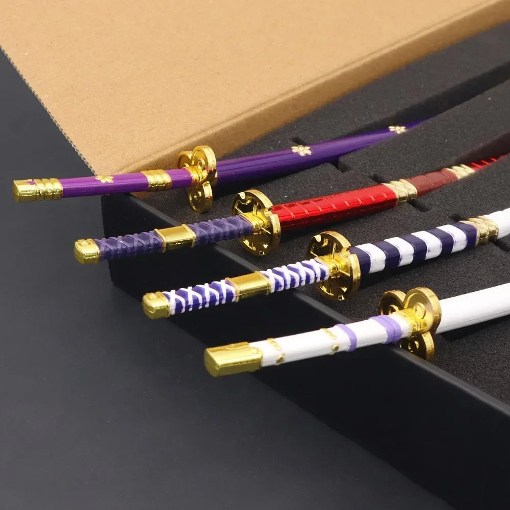 One Piece-zwaard - Set van 4 katana’s van Roronoa Zoro (Wapenverzameling)