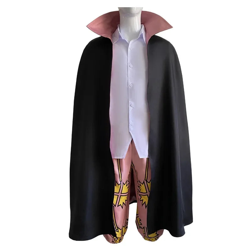 One Piece-cosplaykostuum - Mantel van Shanks de Roodharige (Film Red)