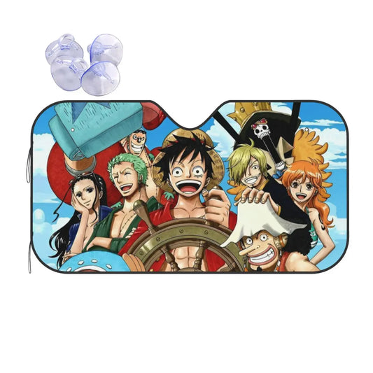 One Piece-autozonnescherm - Navigatie van de Thousand Sunny