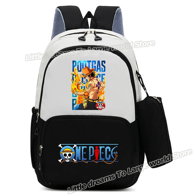 One Piece-rugzak – Monkey D. Luffy popart in meerdere kleuren