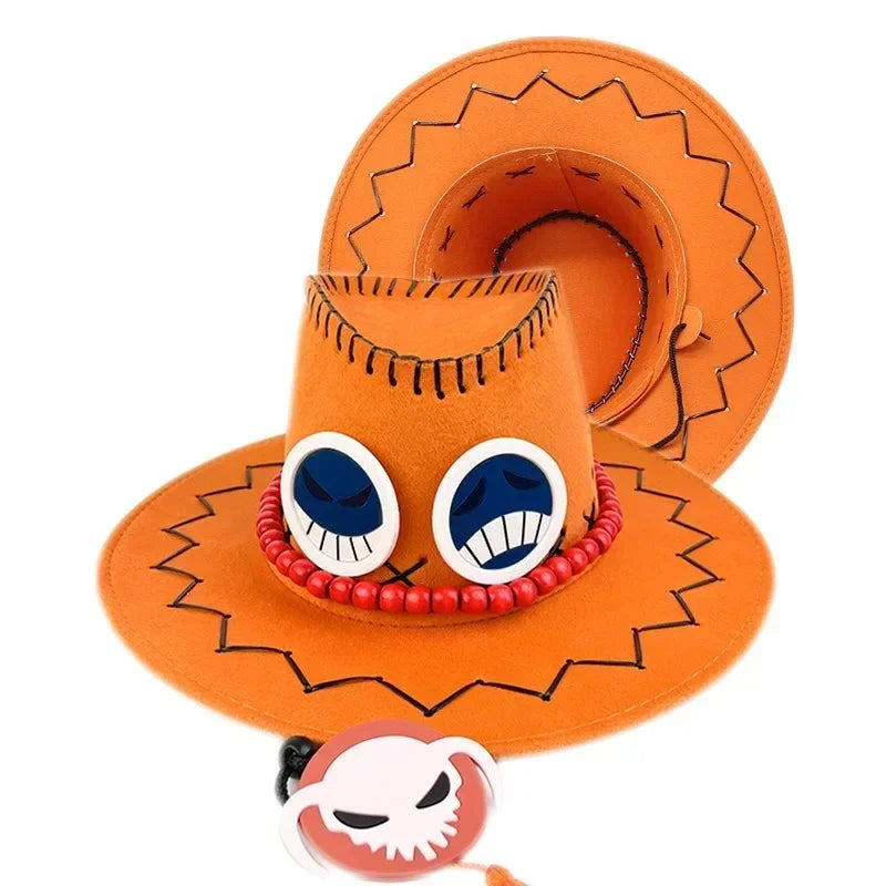 One Piece-hoed - Portgas D. Ace (getrouwe cosplay)
