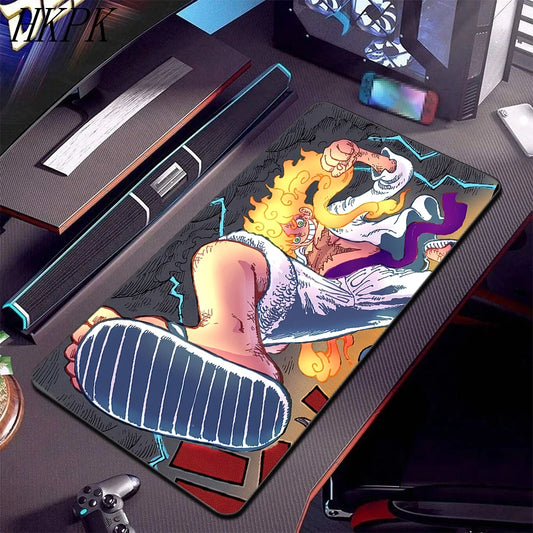 One Piece-bureaumat - Luffy Gear 5 in overwinningspose