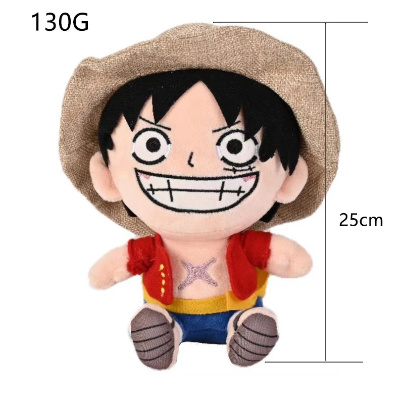 Set One Piece-knuffels – Luffy Gear 5 & Monkey D. Luffy chibi