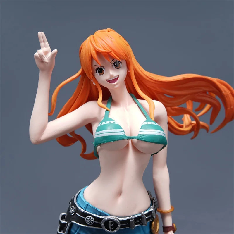 One Piece-figuur - Nami (Blue Dress & Classic-versie)