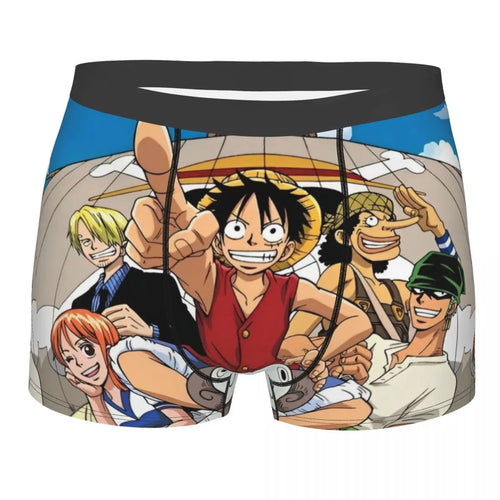 One Piece-boxershort - Luffy en de crew in Wano-stijl