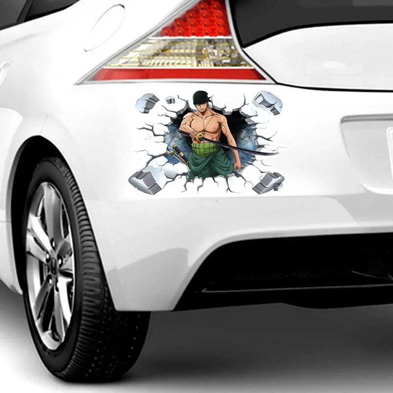 One Piece-autoaccessoire - Luffy-figuur voor ventilatierooster