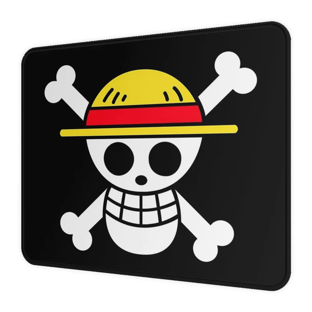 One Piece-muismat – Jolly Roger-logo van de Strohoeden (Klassiek)
