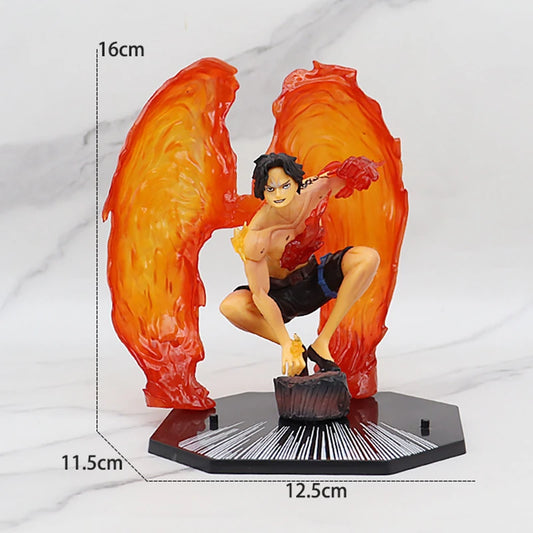 One Piece-figuurtje - Portgas D. Ace "Vuurvuist" (dynamische effecten)