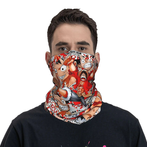 One Piece-bandana - Luffy oranje