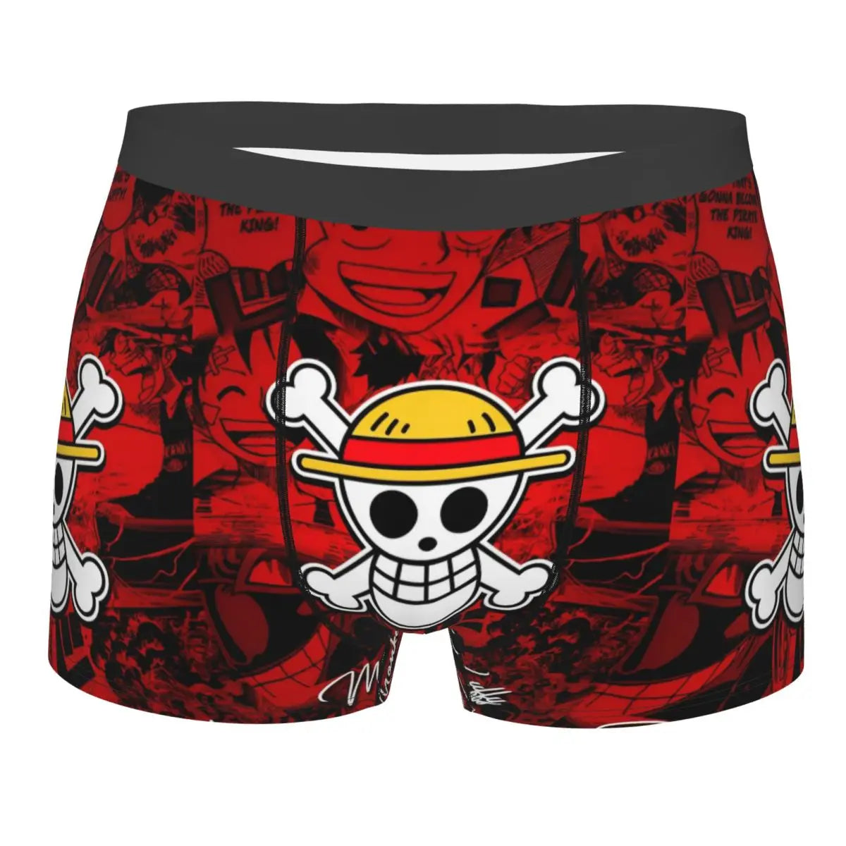 Boxershort - Rode Jolly Roger
