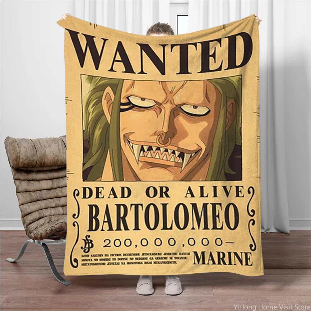 One Piece Wanted-poster - Bartolomeo de Kannibaal