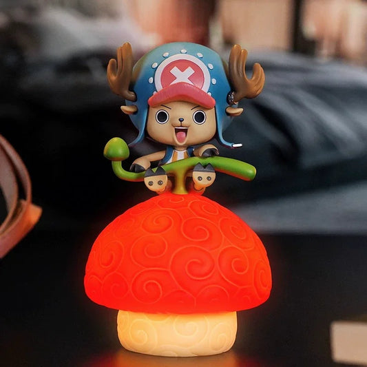 One Piece-figuur - Tony Tony Chopper zittend op Duivelsfruit (Gomu Gomu)